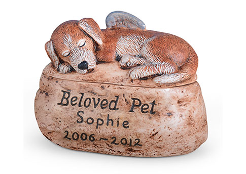 Beloved Pet Dog - Custom Etching Image